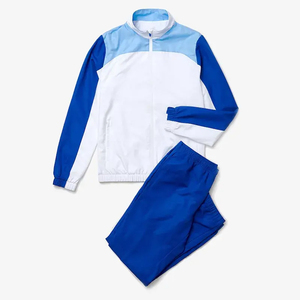 Chándal de nailon personalizado para hombre, chaqueta con cremallera, chándal, conjunto de joggers, ropa deportiva informal con logotipo, conjunto de traje cortavientos para hombre - Product Image 5