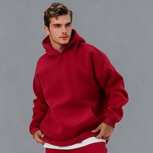 Sudadera con Capucha de Invierno de Diseño Personalizado, 400GSM, Peso Pesado, Impresión Digital, Hombros Caídos, Corte Holgado, Unisex - Product Image 1
