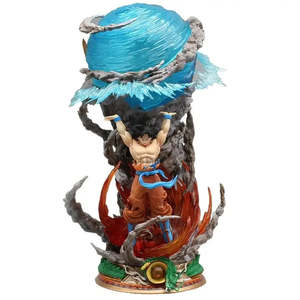 Nouvelle figurine en résine lumineuse Son Goku de 30 cm, ensemble de figurines d'action pour collectionner, décorer, jouet, accessoires d'anime, personnage ODM - Product Image 1