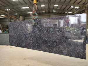 Losas y azulejos Premium de piedra pulida de granito azul Vizag para encimeras, lápidas y uso en exteriores - Product Image 3