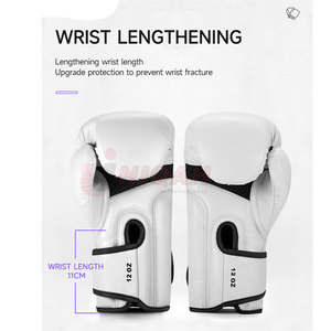 ถุงมือมวยหนังวัวแบบพรีเมี่ยม, ทนทานทนทานต่อการก่อสร้างสำหรับการฝึกซ้อมขั้นสูง - Product Image 3