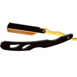 Rasoir pliant pour cheveux, sourcils, barbe, couteau à raser, outil de coiffeur, rasoir de barbier, rasoir droit en acier inoxydable pour hommes - Product Image 2