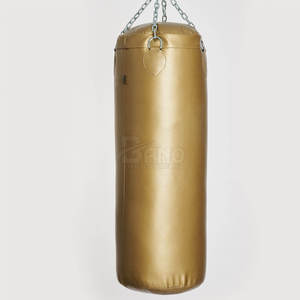 Heavy Duty Custom Kick Boxing Heavy Muay Thai Training Sacos de boxeo con logotipo personalizado 2023 Cuero de alta calidad - Product Image 3