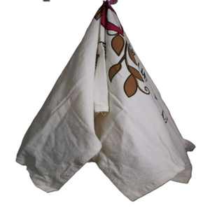 Serviette de cuisine en coton avec logo personnalisé, écologique, hypoallergénique, séchage rapide, durable, pour la vie quotidienne - Product Image 1