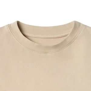 180ผ้าฝ้าย100% จีเอสเอ็มหลากสีสำหรับชายและหญิงเสื้อยืดลำลองปรับแต่งได้ - Product Image 3