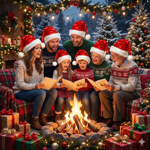 Chapeau de Père Noël de haute qualité de 40 cm, finition satinée, pour la décoration - Product Image 4