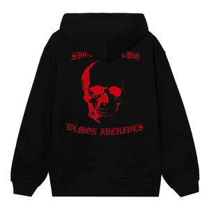 Sudaderas con capucha personalizadas con apliques de invierno para hombres 100% algodón Puffprint Screen Print Oversized Pullover Drop Shoulder Heavyweight GSM High - Product Image 2