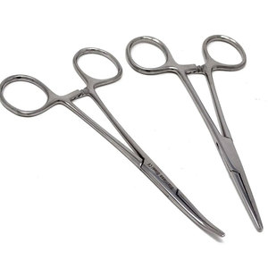 Recién llegado, fórceps hemostáticos para mosquitos de acero inoxidable, instrumentos quirúrgicos curvos, herramientas de cirugía de base Manual - Product Image 6