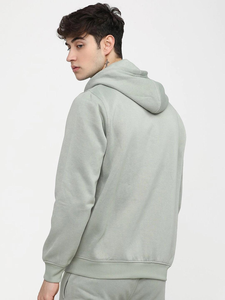 Sweat à capuche surdimensionné en molleton 100 % coton de haute qualité pour homme, idéal pour la course et l'entraînement, respirant - Product Image 4