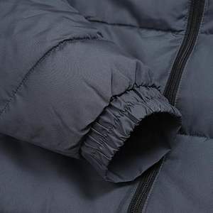 Chaqueta Acolchada con Capucha para Hombre, Alternativa al Plumón, Ligera, Abrigo Cálido con Cuello Alto, Abrigo Acolchado Aislante para Invierno - Product Image 3