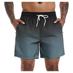 Top 2025 Pantalones cortos de playa de verano con cordón de cintura elástica informal más de tendencia con bolsillo con calidad alta y Premium - Product Image 1