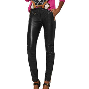 Streetwear Flare Sweat Pantalons d'extérieur pour hommes Coupe-vent Custom Oil Was Skinny Stacked Pu Leather Cargo Pants for Men ronpex - Product Image 5