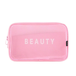 กระเป๋าเครื่องสำอางตาข่ายโปร่งใสกระเป๋าซิปไนลอนสำหรับจัดระเบียบการเดินทางและของใช้ในห้องน้ำจาก B2B เวียดนามโลโก้ออกแบบได้ตามต้องการ - Product Image 2