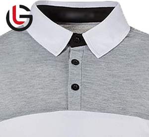 เสื้อโปโลผ้าฝ้ายออร์แกนิคสำหรับผู้ชายเสื้อถักผ้าสแปนเด็กซ์100% สั่งพิมพ์โลโก้ได้ตามต้องการ - Product Image 2