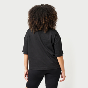 Haute qualité 100% coton femmes surdimensionnée-t-shirt logo personnalisé et impression séchage rapide respirant doux confortable surdimensionné t-shirts - Product Image 5