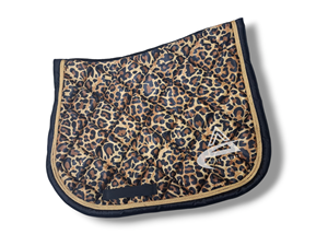 Almohadillas personalizables multiusos para sillín de estilo profesional con estampado de leopardo, almohadillas para SILLÍN Ecuestre para equitación occidental y doma - Product Image 5
