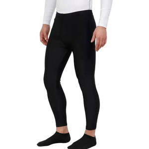 Leggings pour hommes de fabrication professionnelle haute qualité dernière conception vêtements de sport Offre Spéciale blanc course Fitness Leggings prix de gros - Product Image 3