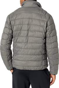 Chaqueta impermeable a prueba de viento Color sólido Invierno Cálido Chaqueta acolchada Chaqueta para hombre - Product Image 2