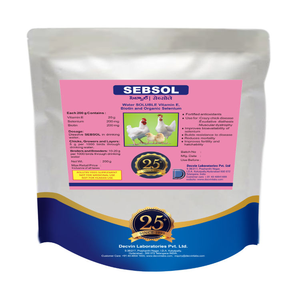 Sebsol de haute qualité Soluble dans l'eau Vitamine E Biotine Sélénium organique Poulet de chair Volaille Vitamine Poudre Forme Additifs alimentaires Poulets - Product Image 3