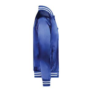 แจ็กเก็ตผ้าซาตินสไตล์วินเทจแจ็คเก็ตผ้าแคนวาสแบบปักแขนระบายระบายอากาศได้ดี - Product Image 3