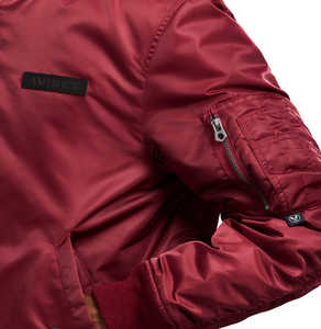 Professional Men's Avirex Nylon Bomber Jacket High Quality Premium Design Private Label Adjustable ODM Supply - Product Image 3