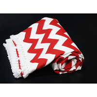 Customized Turkish Towel for Girls Turkish Quick Absorbency zigzag printed Fouta Beach Towel for Women Indian Supplier..