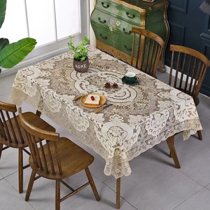 Mantel Rectangular Resistente Bordado de Algodón, Lino y Poliéster con Apliques <span class=keywords><strong>Bordados</strong></span>, Colección de <span class=keywords><strong>Manteles</strong></span> Nueva York - Product Image 2