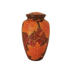 Urna de cremación de diseño único Suministros funerarios de recuerdo Urna de cenizas para adultos Urnas de metal modernas para la venta - Product Image 6