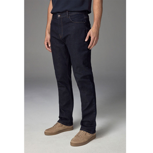 Venta al por mayor OEM personalizado de alta calidad de marca último enjuague clásico estiramiento Bootcut hombres Jeans Vintage Denim verano invierno lavado - Product Image 1