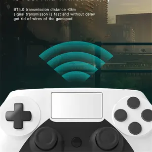 P48 điều khiển không dây rung kép 6-trục con quay hồi chuyển trò chơi phím điều khiển không dây Gamepad cho PS4 <span class=keywords><strong>PS3</strong></span> giao diện điều khiển PC Gamepad - Product Image 2