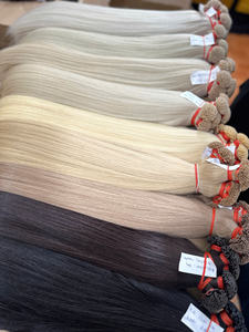 Extensions de cheveux en kératine à pointe plate, I-tip, V-tip, nano-anneaux 6D 9D, lisses, résistantes, longue durée, toutes les couleurs - Product Image 3