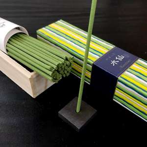 Paquete de Incienso Kayuragi en Barra, 40 Unidades, Material de Resina, Aroma a Ámbar y Lavanda, para Uso en Casa, Spa y Espiritualidad - Colección Narciso - Product Image 2