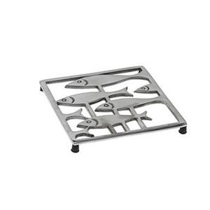 Metal Trivet Classical Style Gold Aluminium Trivet Dining Table Trivet Use in Home Restaurant and Hotel <b>Pads</b> & Coaster Kitchware - Product Image 1