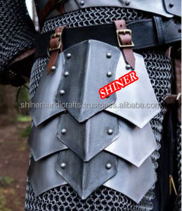 Viking Norman Armor Suit German Full <b>Body</b> Armour Suit Knight Battle Warrior 18 Gauge Steel Dreki Set Chainmail Not Included - Product Image 2
