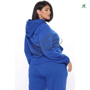 Conjuntos Deportivos Ligeros y Transpirables para Mujer, Conjuntos de Sudadera de Felpa de Algodón Hechos a Medida al por Mayor, Pantalones Deportivos para Correr - Product Image 3