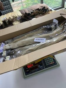 Extensions de cheveux Remy vietnamiennes Kinky Straight Machine Double Trame Cheveux en vrac de haute qualité Kinky Straight Kinky Hair - Product Image 3