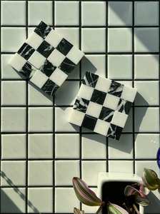 Sous-verres en pierre d'agate de haute qualité Tranches de cristal polies classiques pour la décoration intérieure et les coffrets cadeaux de boutique - Product Image 4