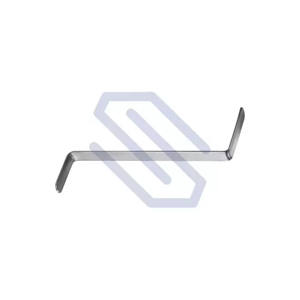 8 "Retractor doble en ángulo recto Fuente de alimentación manual Instrumentos veterinarios quirúrgicos de acero inoxidable - Product Image 1