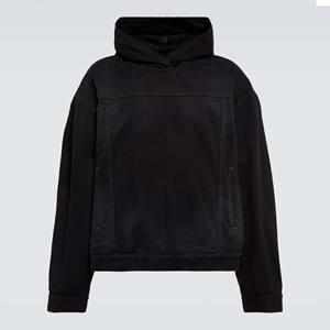 Sudaderas con capucha sin mangas de moda de alta calidad OEM otoño Casual sudaderas con capucha sin mangas para hombres - Product Image 4