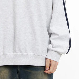 Sudadera de Hombre con Cuello Redondo, Diseño de Logotipo Personalizado en Color Sólido, Tejido Transpirable y Cómodo, Manga Larga, Diseño Casual 2026 - Product Image 4