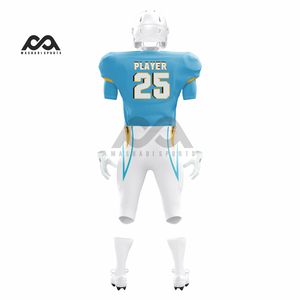 Nouveaux uniformes de football américain pour hommes de la saison d'été à venir uniformes de football extensibles de haute qualité - Product Image 3