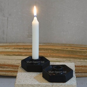 Hexagon Shape Metal <b>Taper</b> <b>Candle</b> Holder Black Coated for Wedding Event Parties Tabletop Decoration <b>Candle</b> <b>Tapers</b> - Product Image 4