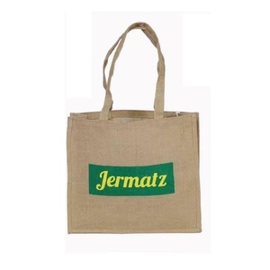 Nouveau sac de courses en jute avec logo, prix abordable, imprimé personnalisé, tissu recyclable, rose, blanc, bleu, exportation du Bangladesh - Product Image 3