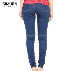 New Design Trending Stylish Wide <b>Stretched</b> Slimfit Best Quality Reasonable Wholesale Price Boyfriend <b>Denim</b> Jeans From Bangladesh - Product Image 5