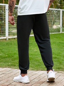 Pantalones deportivos de lana de algodón de primera calidad para hombre, ropa de calle de pierna recta, pantalones de chándal informales de alta calidad - Product Image 3