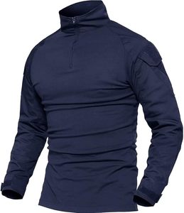 Camisa táctica de secado rápido para hombre con tela ligera Ripstop y mangas largas para actividades al aire libre y uso personalizado - Product Image 3