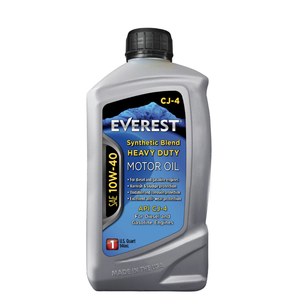 Huile moteur diesel Everest Extreme-Duty Anti-Wear Synthetic Blend SAE 10W-40 CJ-4, lubrifiant automobile, lot de 6, 1 litre - Product Image 1