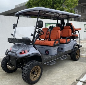 Voiturette de golf électrique utilitaire à 6 places avec une vitesse de 70 km/h, une autonomie de 50 à 70 km, certifiée CE - Product Image 6