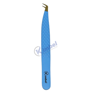 Pinzas Profesionales de Acero Inoxidable para Extensión de Pestañas, Punta Puntiaguda Rosa, con Etiqueta Personalizada, Venta al por Mayor OEM - Product Image 4