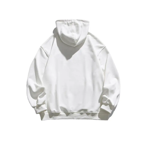 Sweats à capuche personnalisés avec impression bouffante Sweats à capuche personnalisés en coton vierge éponge avec strass Sweats à capuche personnalisés surdimensionnés et lourds pour hommes - Product Image 5